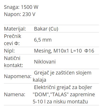 GREJAC GPB-1500W/230V NM ELIT-INOX,DOM