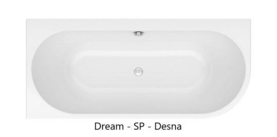 KADA Q170X75 PRELIV WHITE DREAM D-SP 518040